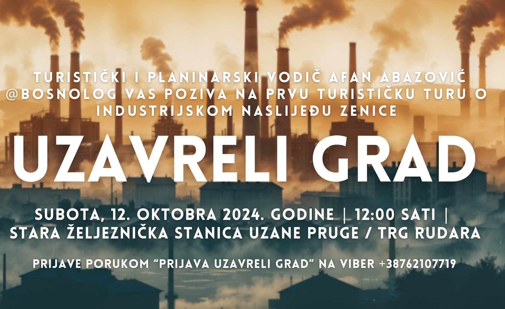 “Uzavreli grad” - nova turistička tura o industrijskom naslijeđu Zenice